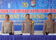 Kapolresta Mamuju Buka Dan Pimpin Langsung Lat Pra Ops Ketupat Marano Tahun 2025