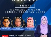 Bincang Malaqbi Bahas Kearifan Lokal, Kepala UPTD Taman Budaya Disdikbud Sulbar Jadi Narasumber