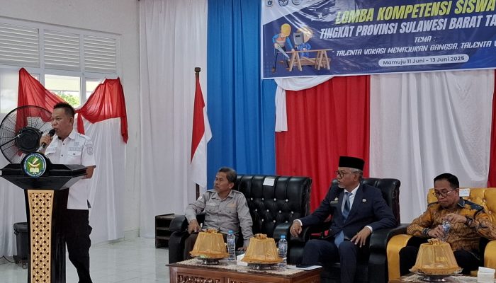 LKS SMK Sulbar 2025 Resmi Dibuka di Mamuju, Siswa Siap Unjuk Kompetensi dan Inovasi