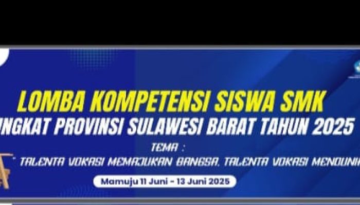 Disdikbud Sulbar Gelar LKS 2025 di Mamuju, 18 Bidang Lomba Siap Dipertandingkan