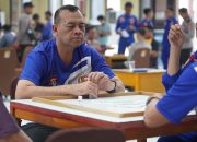 Lomba Domino, Meriahkan HUT Bhayangkara ke-79 di Polda Sulbar