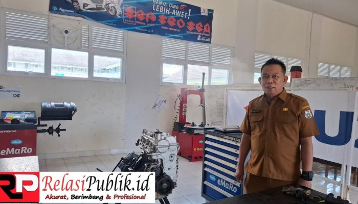 Irham Yakub Tinjau Kesiapan Lokasi Lomba Kompetensi Siswa 2025 di SMKN 1 Rangas Mamuju