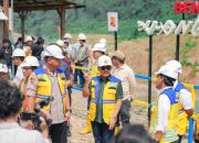Gubernur Suhardi Duka Tinjau Proyek Bendungan Budong-budong, Target Rampung 2027