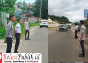Dukung Kelancaran Upacara HKN, Bidang LLAJ Dishub Sulbar Lakukan Pengaturan Lalu Lintas di Kompleks Kantor Gubernur