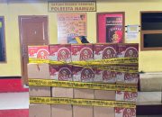 Ribuan Botol Miras Ilegal Berhasil Diamankan Polresta Mamuju