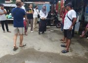 Lurah Binanga Tinjau TPI, Bangunan Liar di Bantaran Sungai Akan Disterilisasi