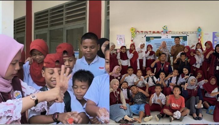 Menuju Indonesia Emas 2045, KKN Unsulbar Desa Pati’di Beri Edukasi Penggunaan Gadget dan Cara Hidup Sehat Kepada Siswa SD