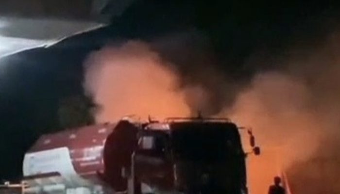 SPBU Malunda Terbakar Saat Pengisian BBM, Api Diduga Muncul dari Tangki Bawah Tanah