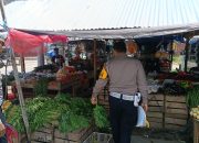 Dirlantas Blusukan ke Pasar Tradisional Mamuju, Pantau Stabiltas Harga dan Bantu Ekonomi Pedagang Kecil