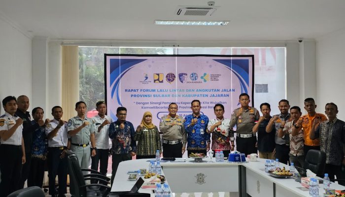 Sinergi Lintas Sektor, Forum LLAJ Sepakati Perketat Pengaturan Lalu Lintas di Mamuju