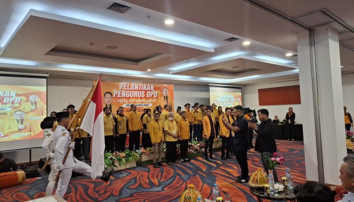 Andi Dody Hermawan Resmi Dilantik sebagai Ketua DPD Hanura Sulawesi Barat Periode 2025-2030