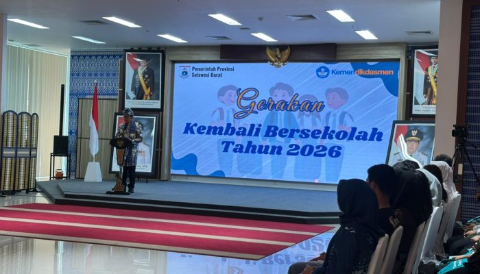 Wakil DPRD Sulbar Hadiri Peluncuran Gerakan Kembali Bersekolah