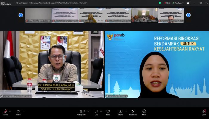 Tindak Lanjut Rekomendasi Evaluasi, Biro Organisasi Setda Sulbar Mantapkan Strategi Peningkatan Nilai SAKIP