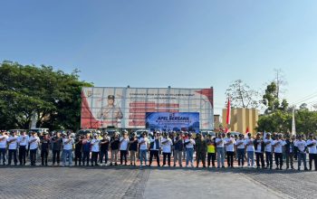Hadiri Apel Sabuk Kamtibmas, Disperkimtanhub Sulbar Perkuat Komitmen Keselamatan Lalu Lintas