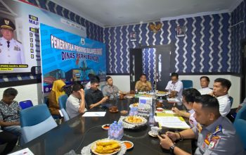 Kadis Perkimtanhub Sulbar Pimpin Rapat Pemantapan dan Evaluasi Akhir Jelang Rakor Organda