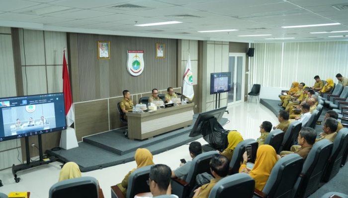 Sekprov Junda Maulana Memimpin Rakor Monev Awal Program Gerakan Sulbar Mandarras