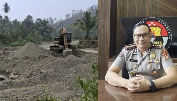 Pengerukan Sungai Tapalang Barat Kembali Berlangsung, Polda Sulbar Teruskan Laporan ke Krimsus